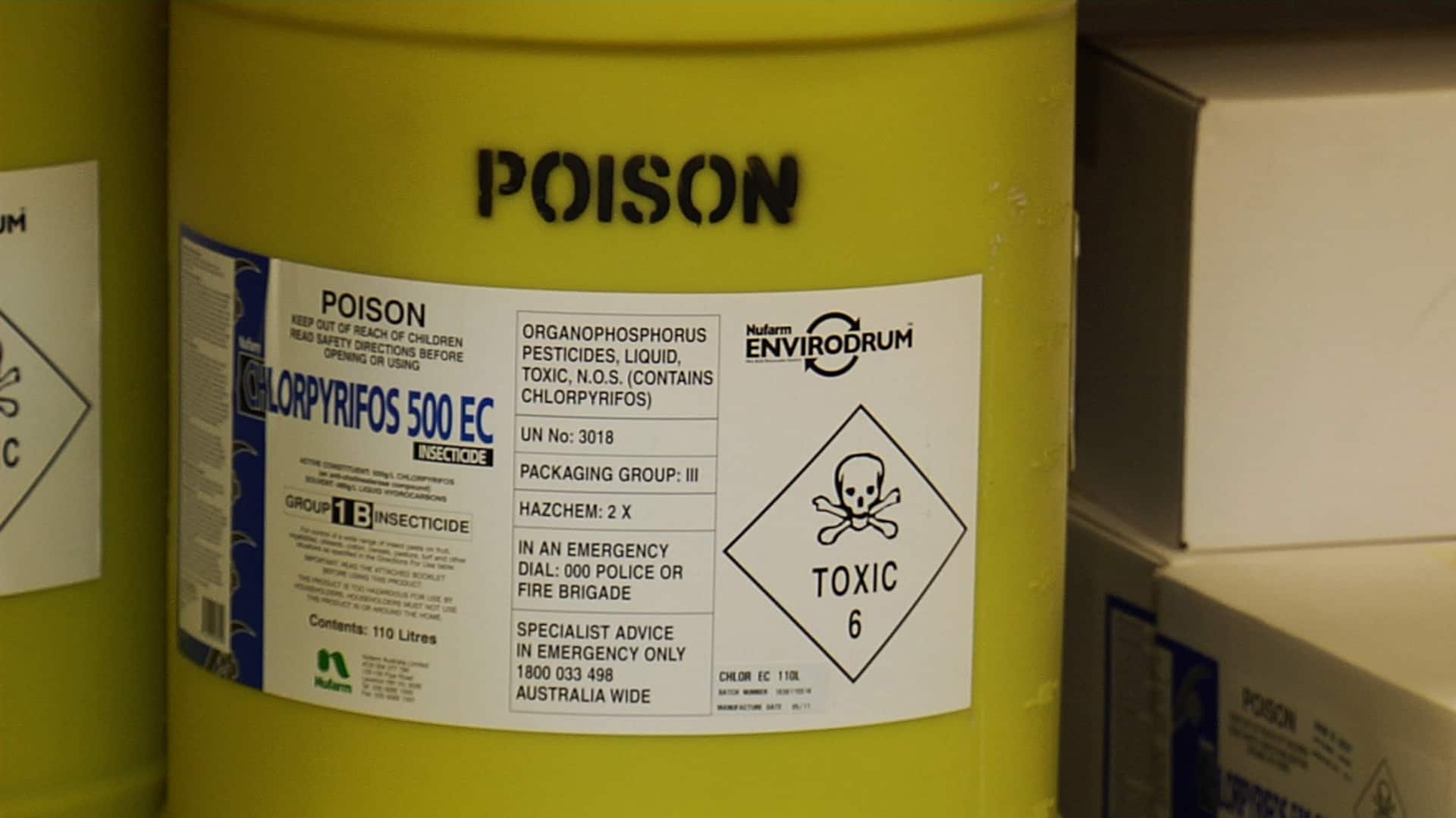 Hazardous chemical safety training