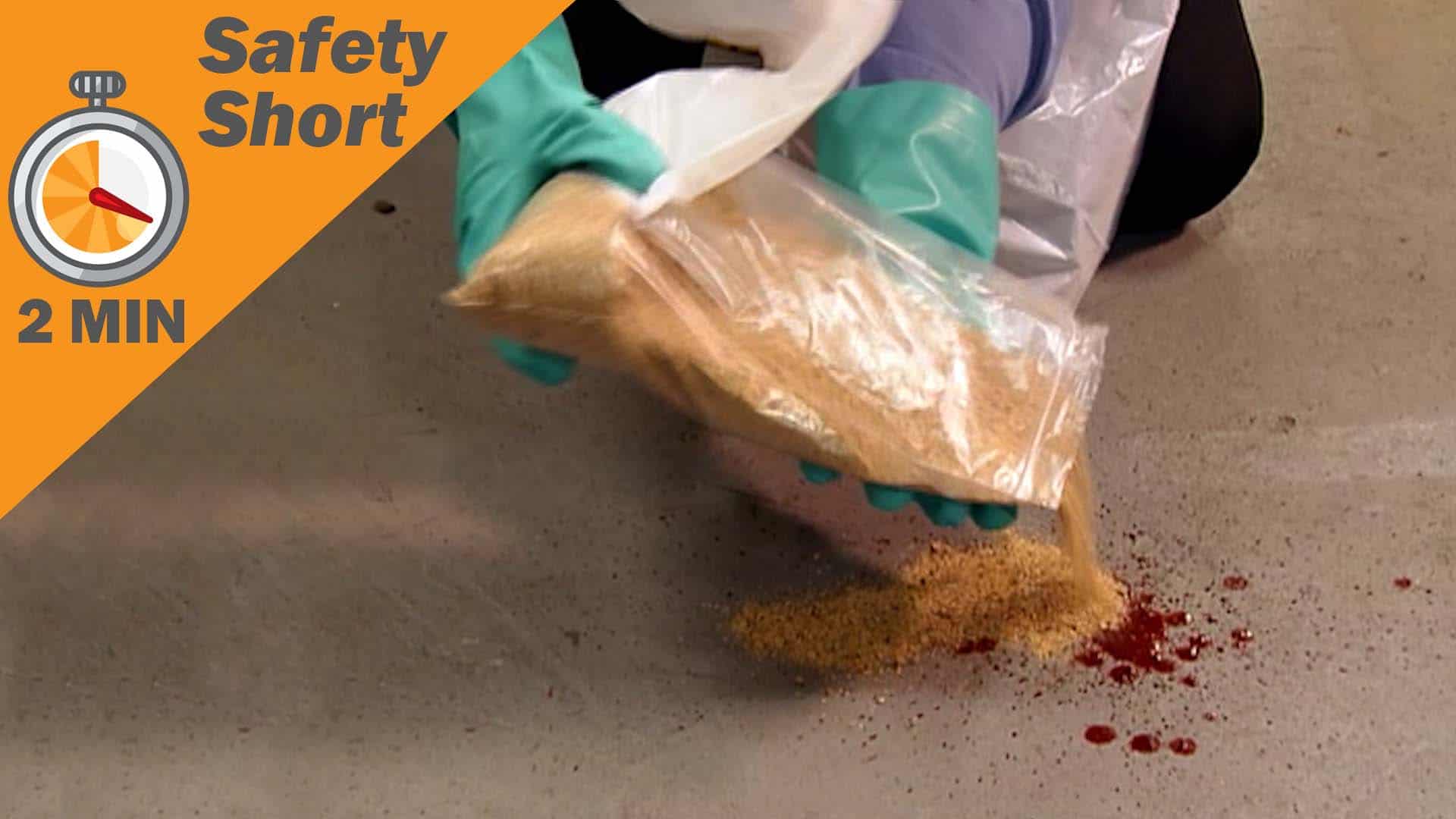 How to clean up Blood and Body Fluid Spills - safety training online