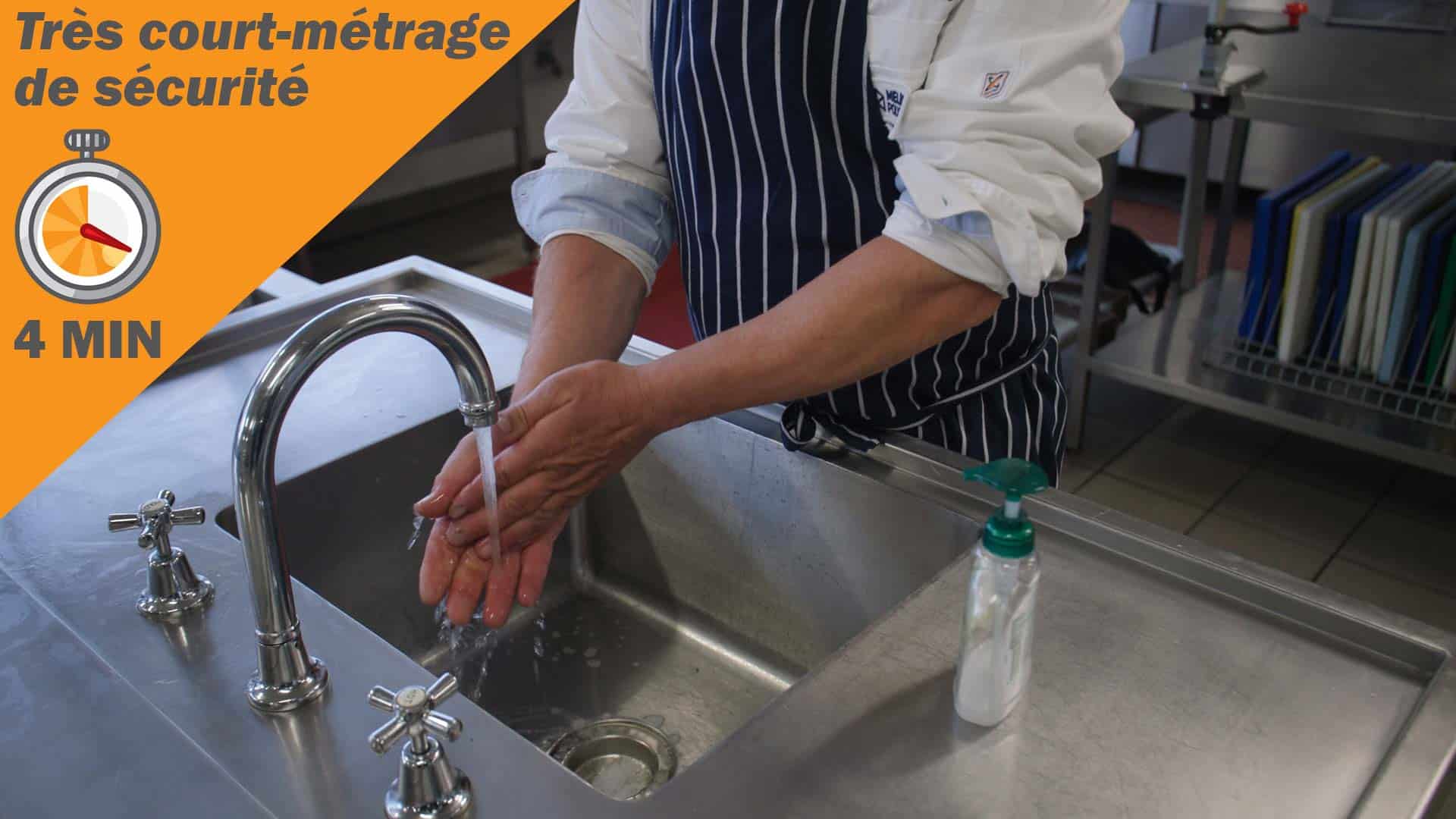 Sécurité en cuisine et hygiène alimentaire – Les solutions d’hygiène Propreté [Très court-métrage de sécurité]