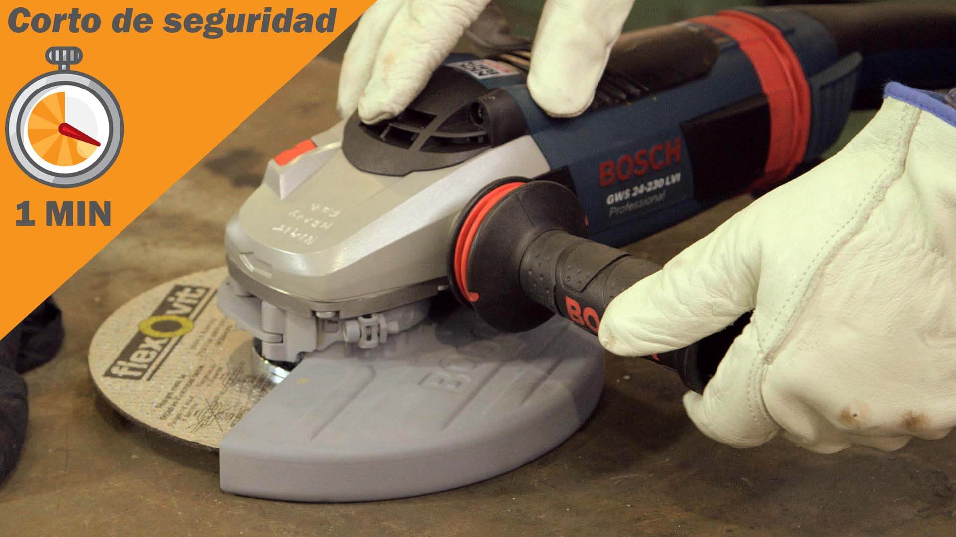 Amoladoras angulares - Revisiones preoperativas