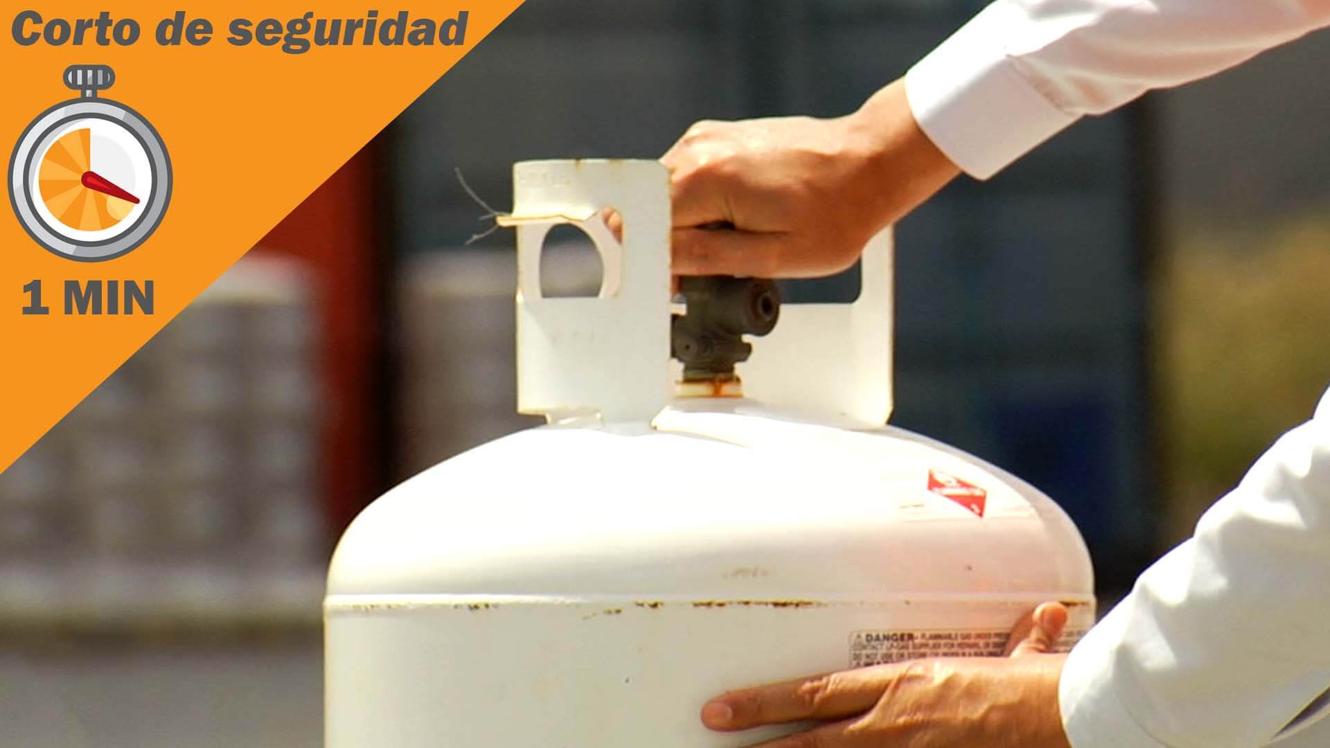 Botellas de gas – Revisiones antes del uso