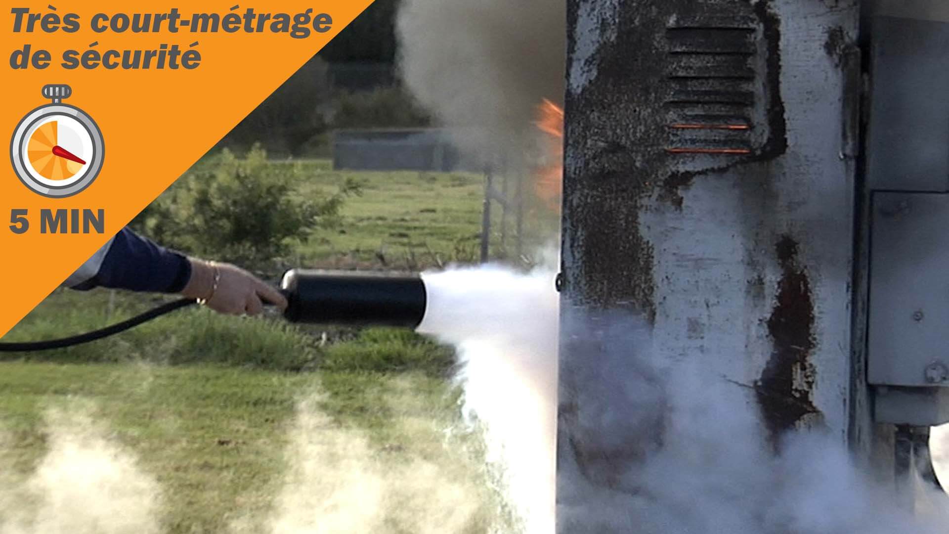 Fonctionnement élémentaire des extincteurs d’incendie