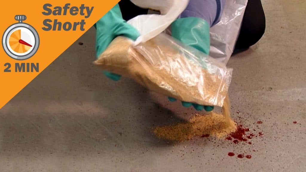 Safety Short - How to clean up Blood and Body Fluid Spills