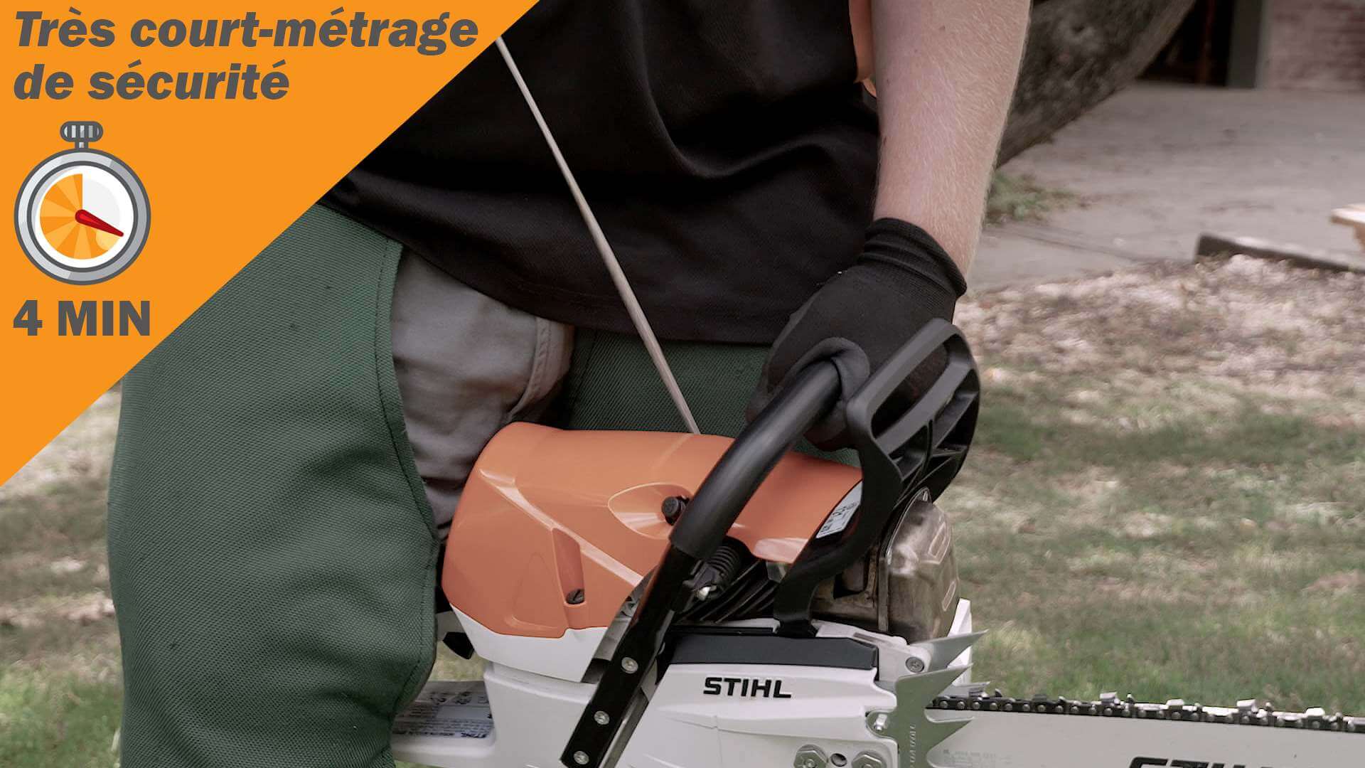 Scies à chaîne – Comment Démarrer la Scie à chaîne - fr-ca